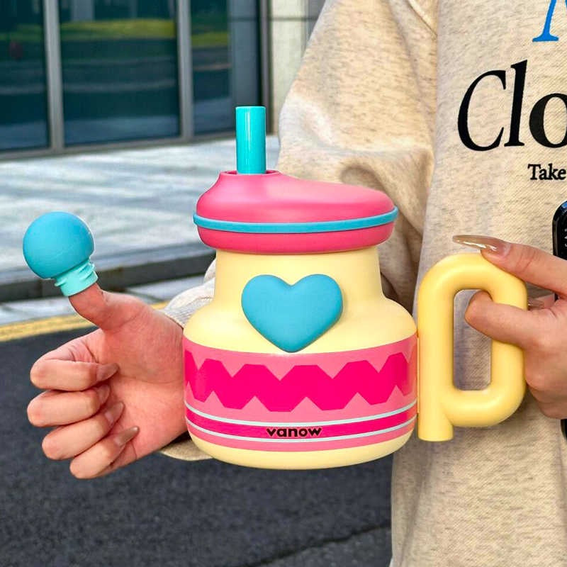 Blue heart Tumbler
