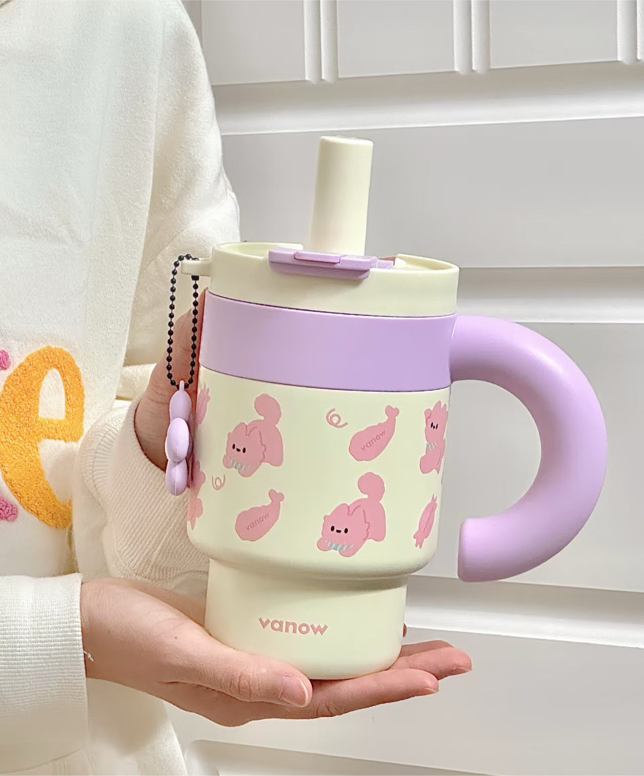 Cute Kitty Bunny Tumbler