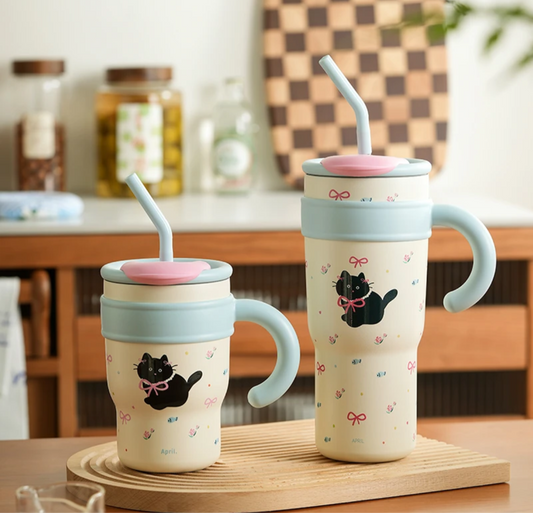 Cute Cat Water Bottle