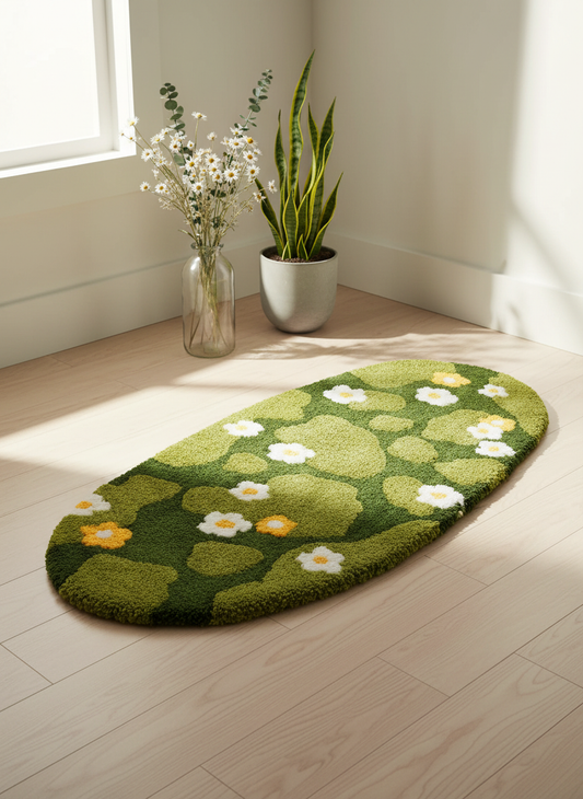 Wildflower Meadow Rug - Sunlit Corner