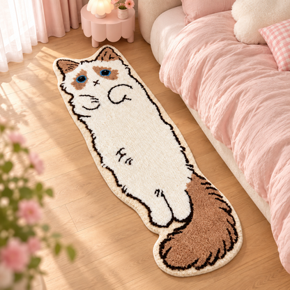 Ragdoll Cat Rug — Mallow