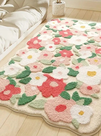 Spring Bloom Garden Rug