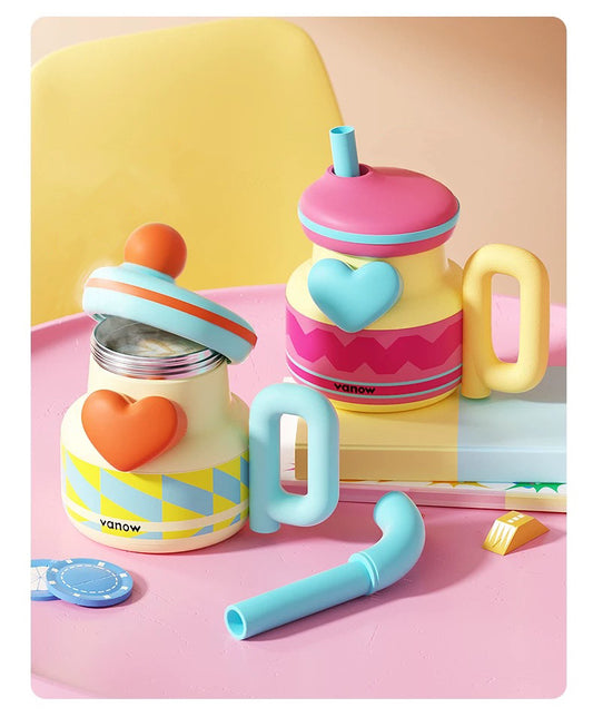 Blue heart Tumbler