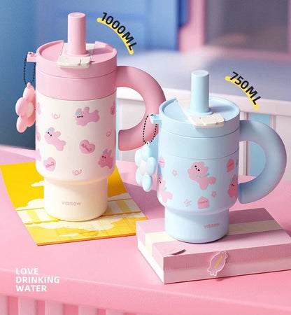 Cute Kitty Bunny Tumbler