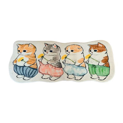 Cute Cats Rug – Shark Cat
