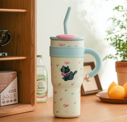 Cute Cat Water Bottle