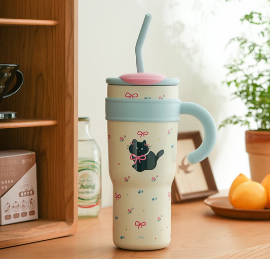 Cute Cat Water Bottle