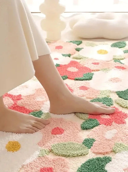 Spring Bloom Garden Rug