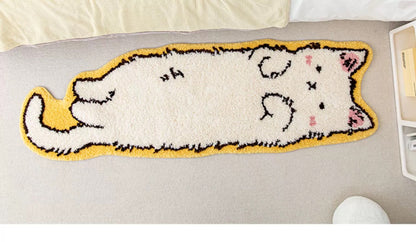 White Cat Rug – Snowmilk