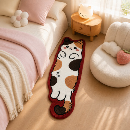 Calico Cat Rug – Poppy