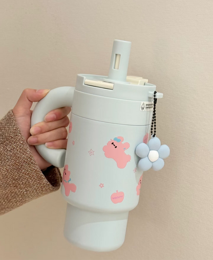 Cute Kitty Bunny Tumbler