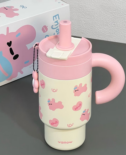 Cute Kitty Bunny Tumbler
