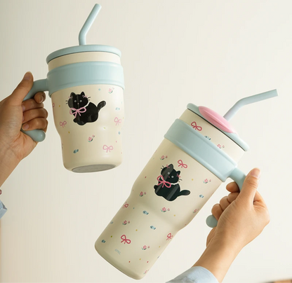 Cute Cat Water Bottle