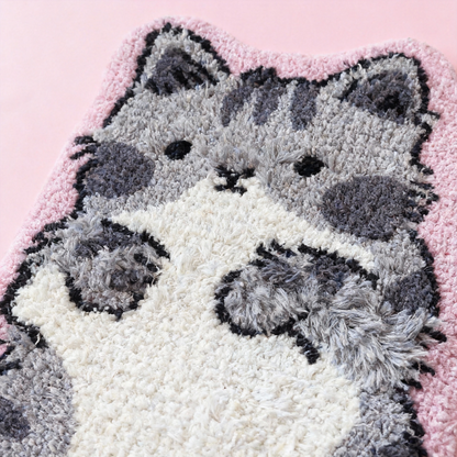 Gray Tabby Cat Rug – Nimbus