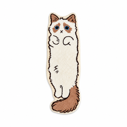 Ragdoll Cat Rug — Mallow