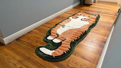Orange Tabby Cat Rug – Mango