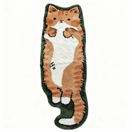 Orange Tabby Cat Rug – Mango