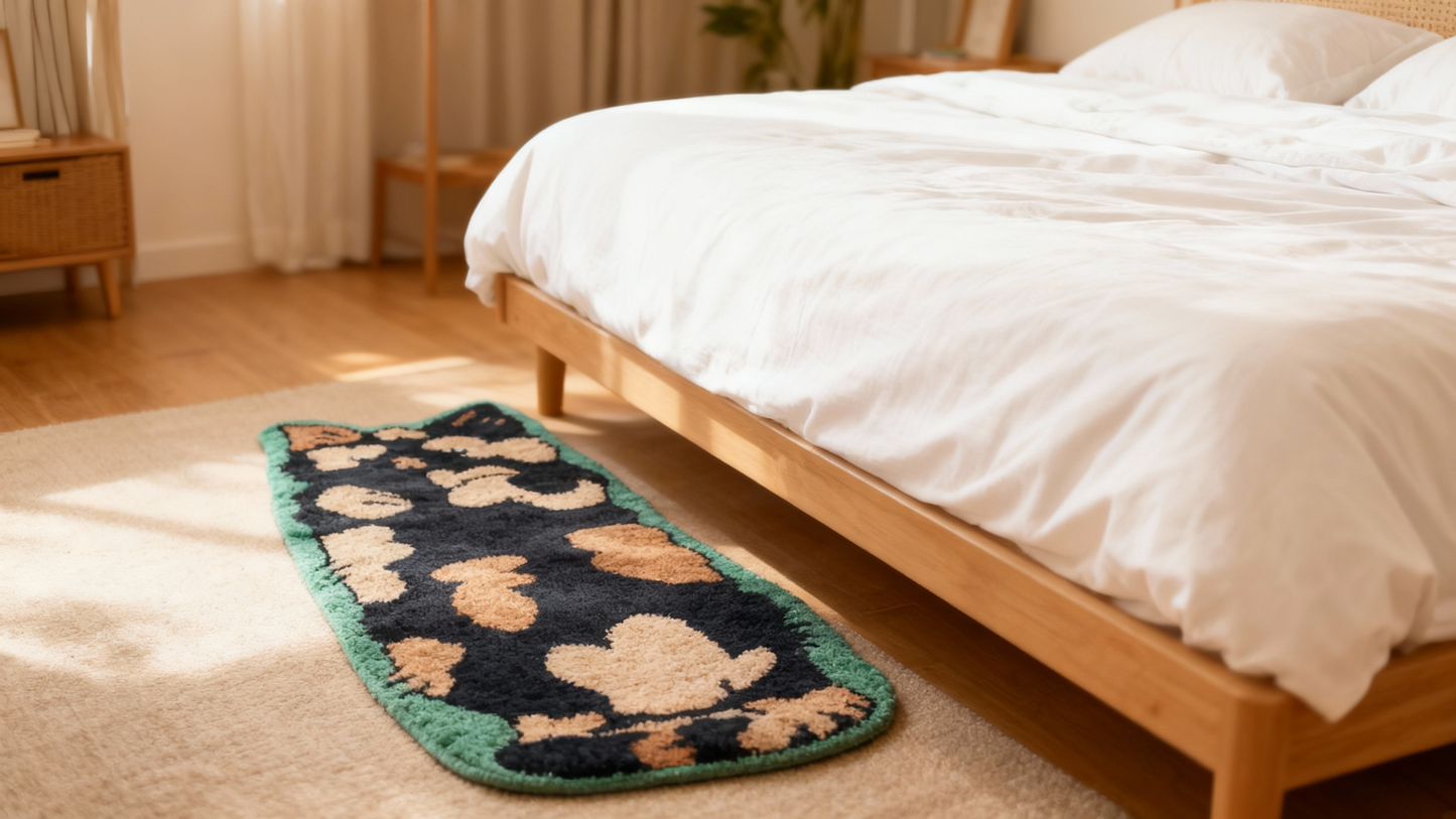 Tortoiseshell Cat Rug – Mosaic