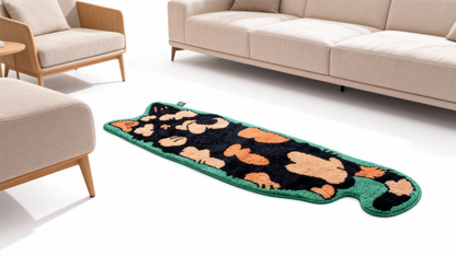 Tortoiseshell Cat Rug – Mosaic