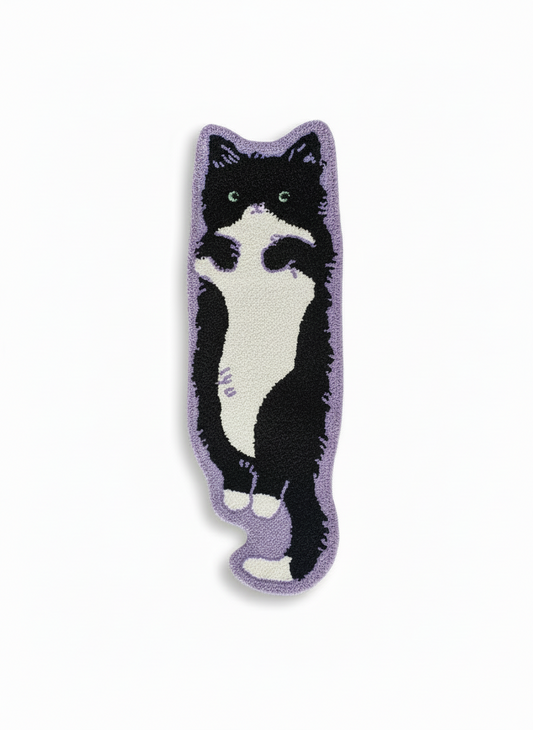 Tuxedo Cat Rug – Maestro