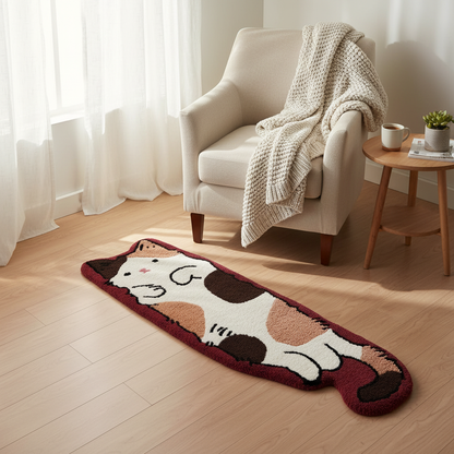 Calico Cat Rug Poppy Instagram Photo
