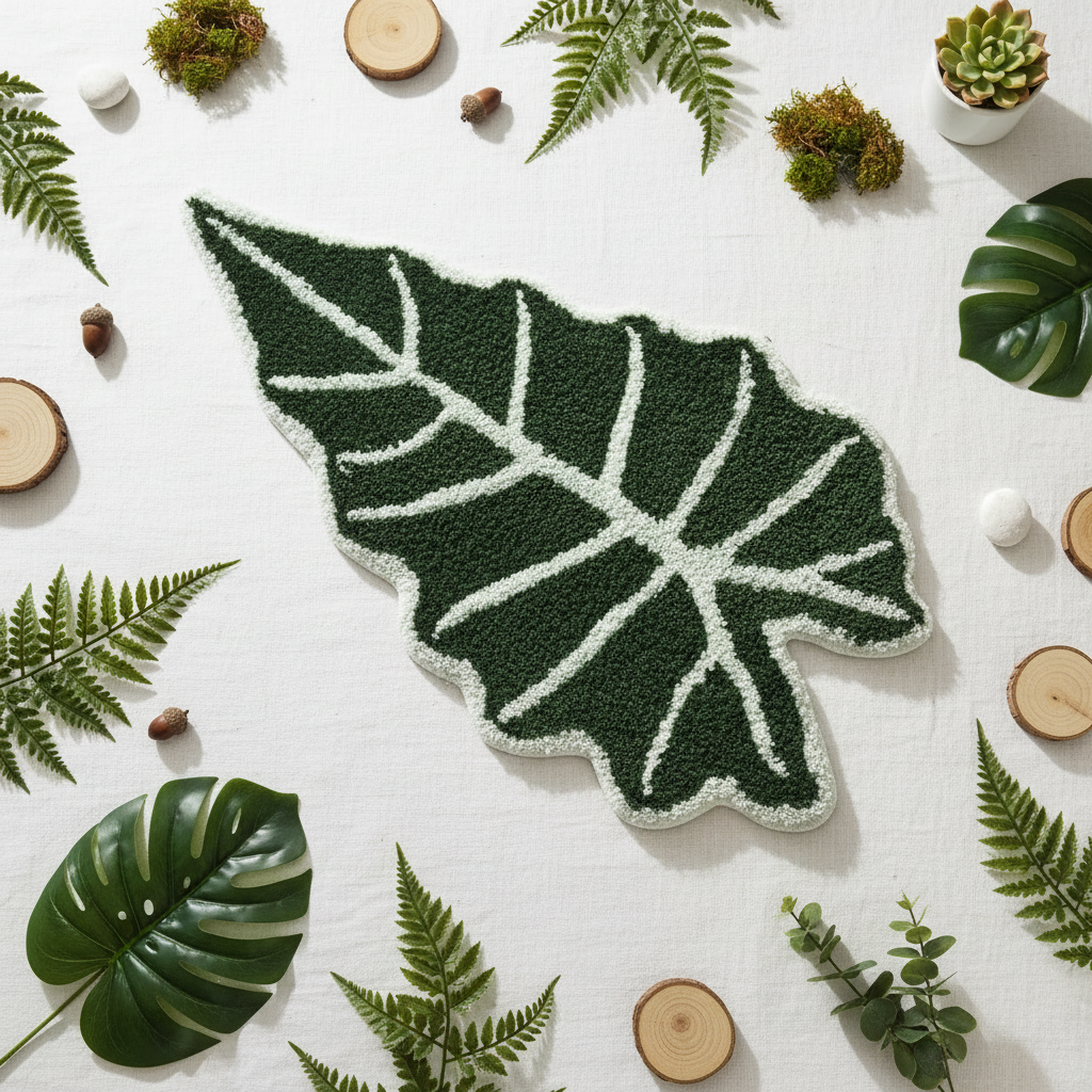 Forest Leaf Rug - Forest Hero Shot