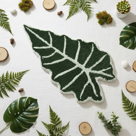 Forest Leaf Rug - Forest Hero Shot