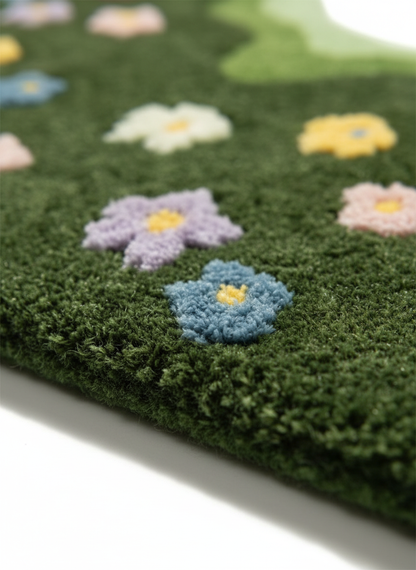Garden Path Rug - Texture Detail