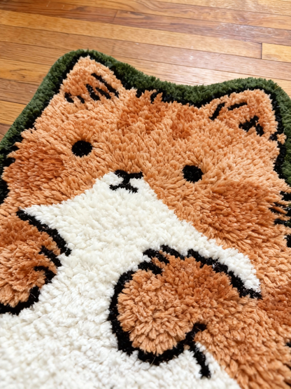 Orange Tabby Cat Rug – Mango