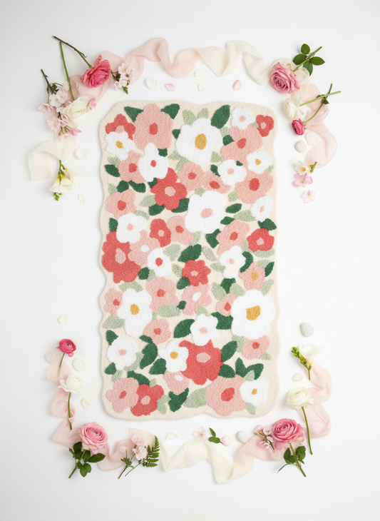 Spring Bloom Garden Rug - Spring Hero Shot