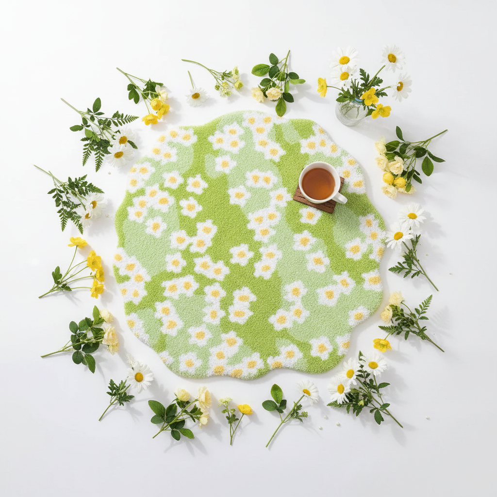 Sunlit Meadow Rug - Morning Hero Shot