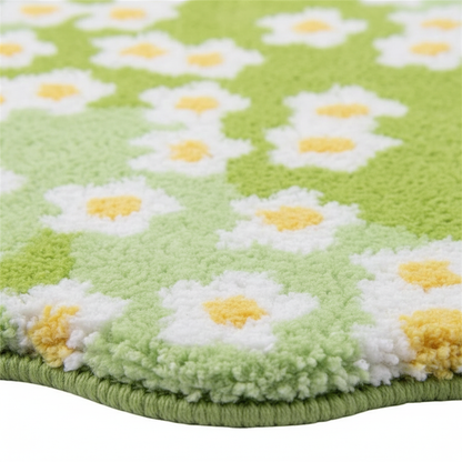 Sunlit Meadow Rug - Ultra HD Flower Detail