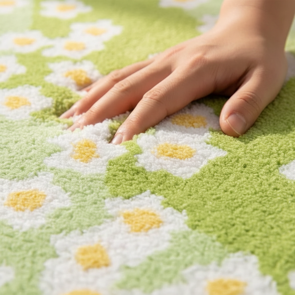 Sunlit Meadow Rug - Ultra HD Touch Detail