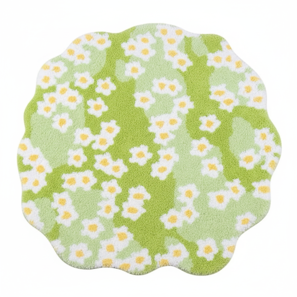 Sunlit Meadow Rug - Ultra HD White Background