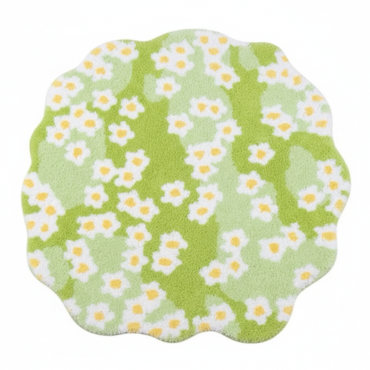 Sunlit Meadow Rug - Ultra HD White Background