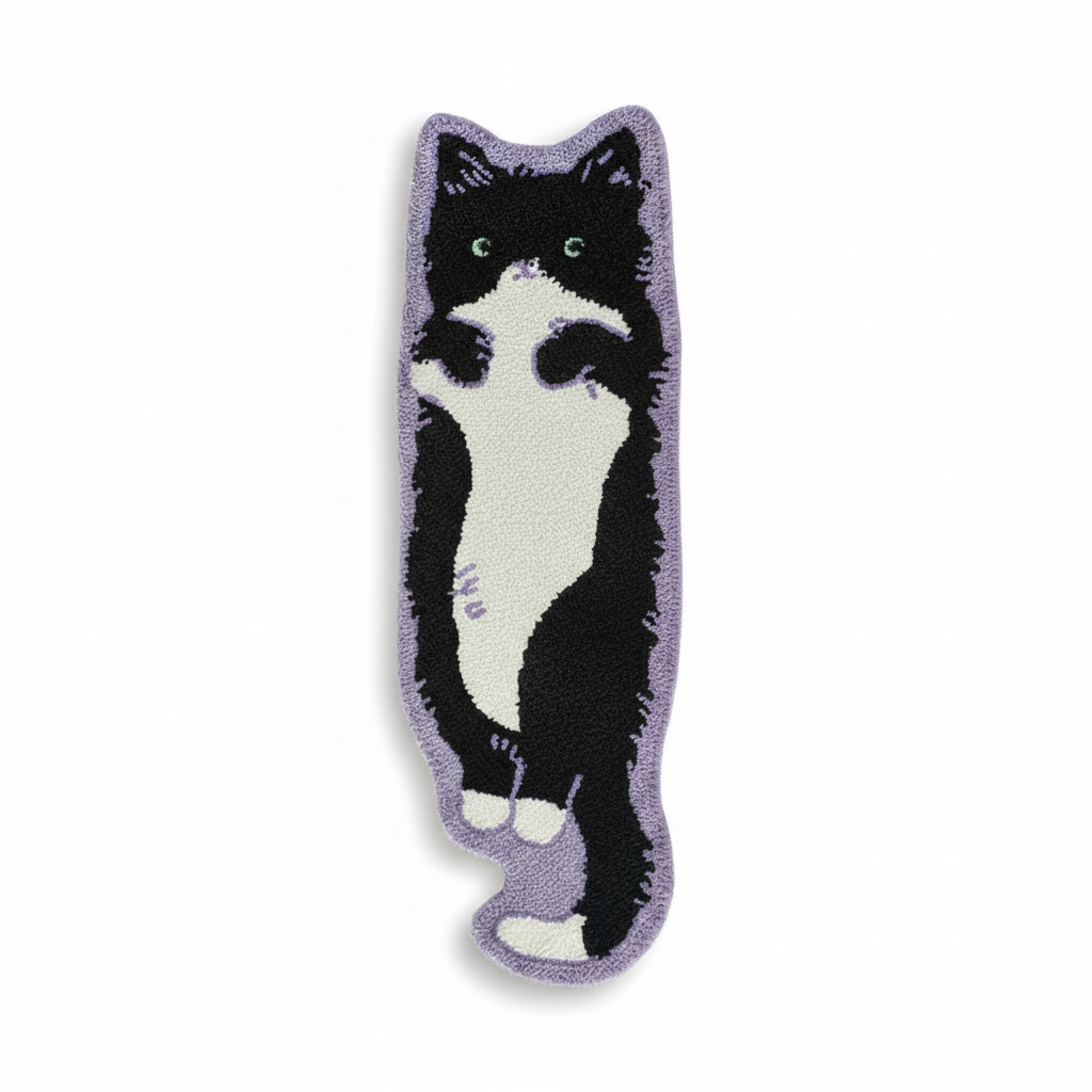 Tuxedo Cat Rug - Maestro 饱满版