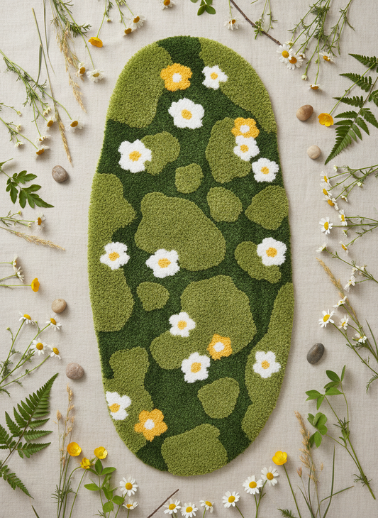 Wildflower Meadow Rug - Meadow Hero Shot