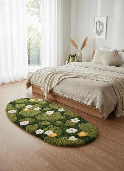 Wildflower Meadow Rug - Serene Bedroom