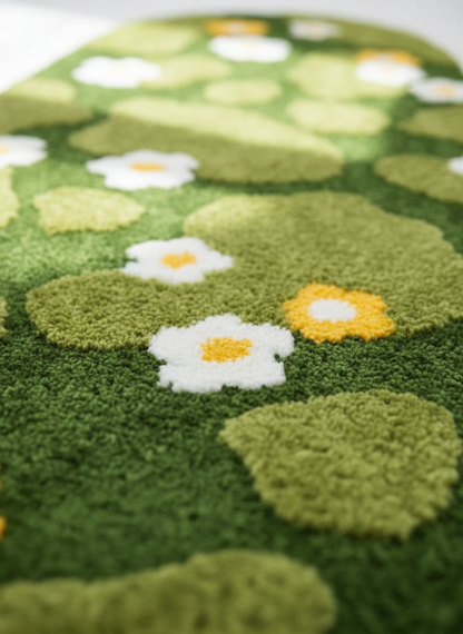 Wildflower Meadow Rug - Wildflower Detail